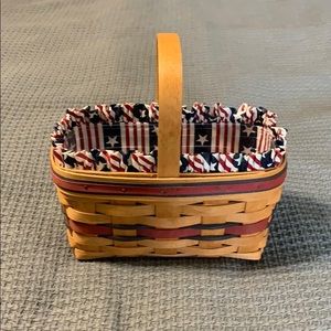 Longaberger All American series candle basket